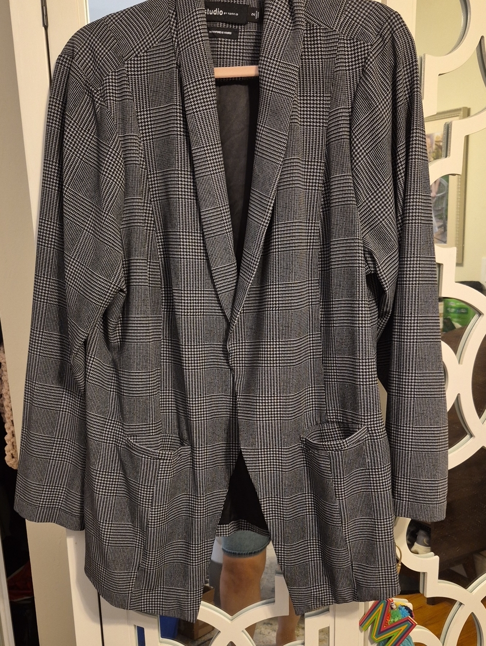 Gray Glen Plaid Blazer